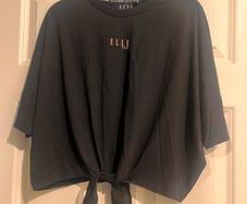 elle sport crop top new