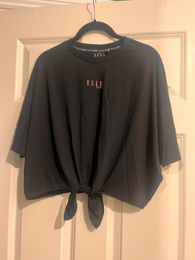elle sport crop top new