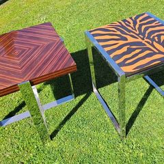 Rare 60s/70s side tables