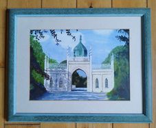 Painting of Dromana Gate, Cappoquin