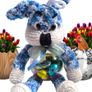 Handmade Crochet Easter Bunny Kids Gift Personalised Easter Bunny Toy Image 6