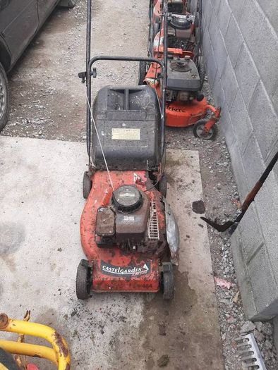 Wanted broken garden machinery