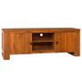 TV Cabinet 110x30x40 cm Solid Teak Wood Image 5