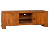 TV Cabinet 110x30x40 cm Solid Teak Wood