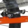 11" Rooster BIG DADDY, 20" Spoked Wheel, Neon Orange/Black Image 5
