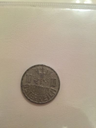 1964-1972 Austrian 10 groschen's