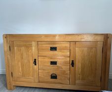 sideboard solid oak