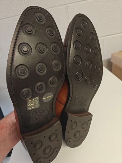 As New Mens Barker Oxfords Shoes