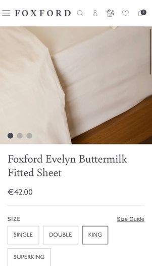 Foxford - Tess Duvet Set - King