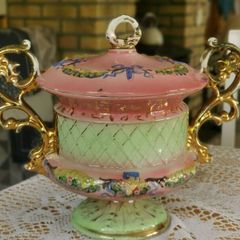 Very old porceline urn