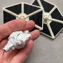 vintage star wars die cast tie fighter Image 6