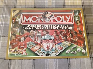 Liverpool FC Monopoly 2005 OFFICIAL New/Sealed