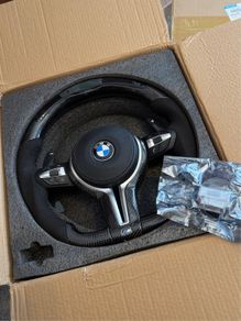 BMW F Chassis Carbon Fiber LED Steering Wheel | Alcantara | Airbag Included | F30 F32 F80 M3 F82 M4