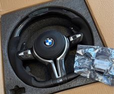 BMW F Chassis Carbon Fiber LED Steering Wheel | Alcantara | Airbag Included | F30 F32 F80 M3 F82 M4