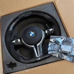BMW F Chassis Carbon Fiber LED Steering Wheel | Alcantara | Airbag Included | F30 F32 F80 M3 F82 M4