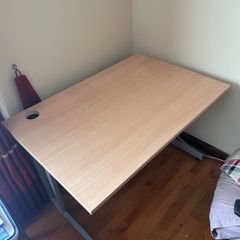 Zen Beech Office Desk - 120cm x 80cm - Excellent Condition