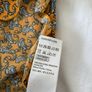 topshop size 8 off shoulder mustard pattern top Image 6