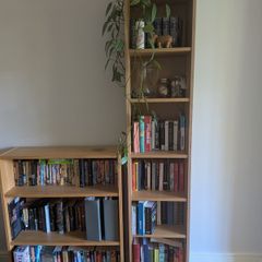 2 x IKEA BILLY Bookcases, Oak Effect