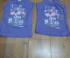 Girls 2 Tops Brand New