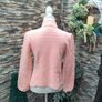 Cute Baby pink peachy fine knit cardigan Image 5