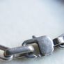 Vintage Armani Sterling Silver 925 hallmarked bracelet with cross charm by designer Emporio Armani length 8,5" - 26g Image 10