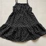 Girl's Black & White Polka Dot Summer Dress | Size 3-4 yrs Image 2