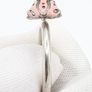 Vintage Collectable Daisy London Diamond And Enamel Silver Frog Ring Image 5
