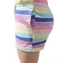 Colorful Striped Shorts for Girls Image 6