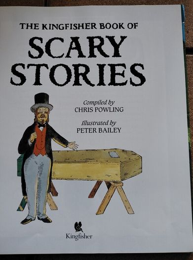 Vintage The Kingfisher Book of Scary Stories 1994 Hardback  Dust Jacket  Rare