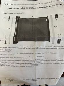 retractable safety gate