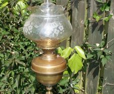 Vintage Oil Lamp