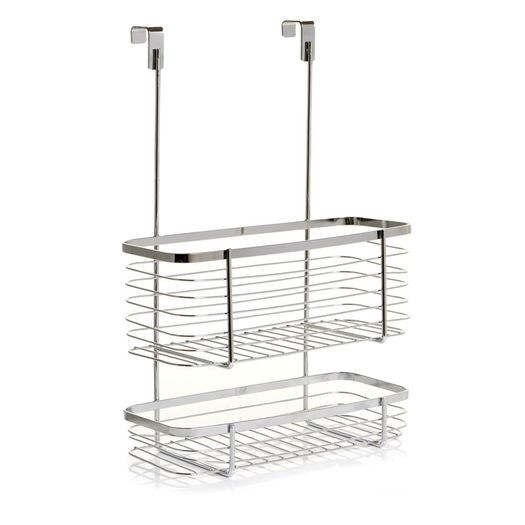 kitchen storage 2 tier overdoor storage basket