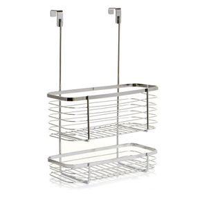kitchen storage 2 tier overdoor storage basket