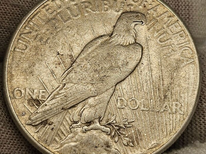 USA United States 1923 S Silver Peace Dollar