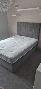 Double Bed with Ottoman Storage