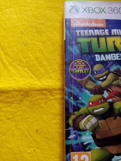 Teenage mutant Ninja Turtles Danger of the Ooze Doze Xbox 360 games Original