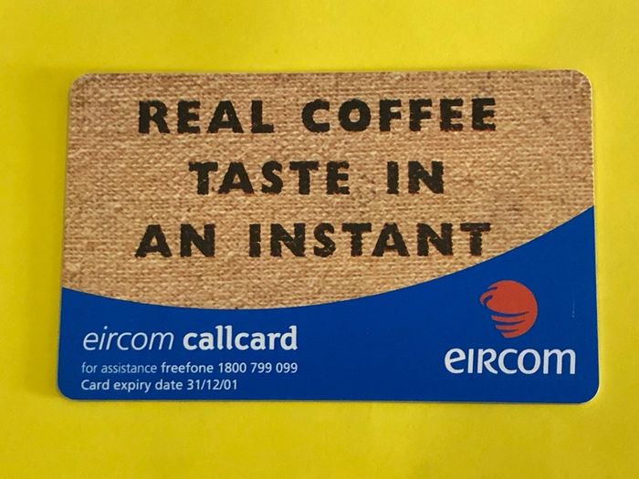 Callcard 1280 Kenco Coffee