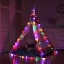 10m Smart Festoon Lights, Bluetooth and APP Control LED Globe String Lights, Plug in RGB & Warm White Multi Colored Fairy Lights, Voice/Music Sync Function for Party, Garden, Patio and More Image 4