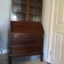 Antique writing bureau bookcase Image 2