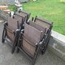 6 folding chairs Image 3