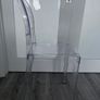 Perspex dining chair Image 2