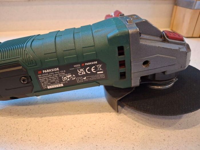 Parkside Angle Grinder + Extra Discs