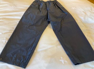 Kids Portwest waterproof rain trousers  navy 9 10