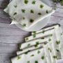 Handmade Clover Napkins. Cotton napkins. Tea towel. Image 4