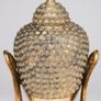 Buddha Head (25cm) - Polished Bronze Image 4