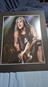 signed steve harris print
