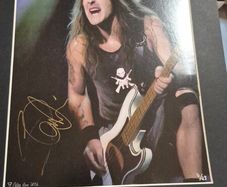 signed steve harris print