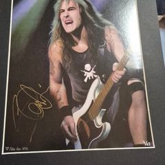 signed steve harris print