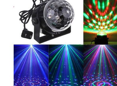 3W Mini RGB Projector Crystal Ball Disco light