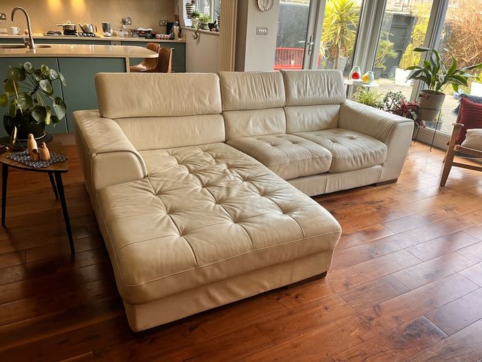 Italian Leather Sofa